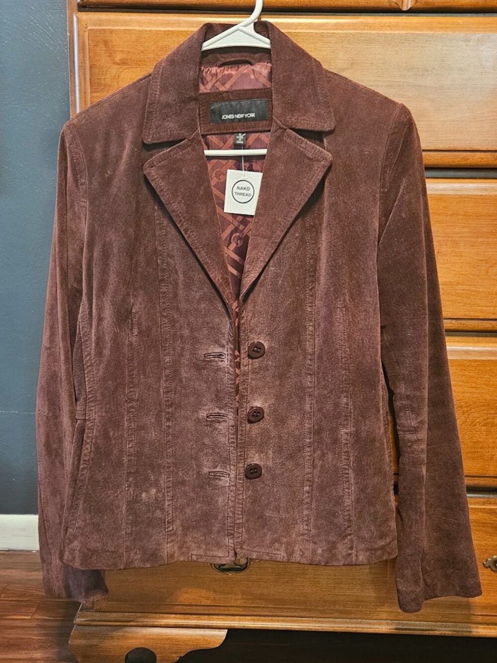 Vintage Y2K Leather Blazer Jacket